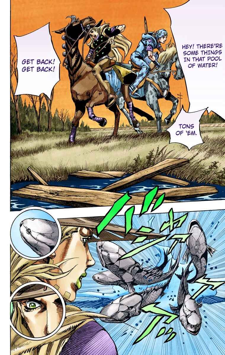 Page 20 Chapter 77 JoJos Bizarre Adventure, Part 7: Steel Ball Run (Official Colored)