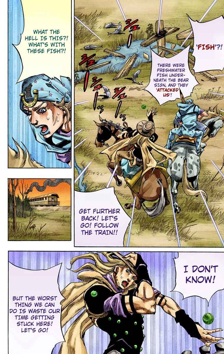 Page 24 Chapter 77 JoJos Bizarre Adventure, Part 7: Steel Ball Run (Official Colored)