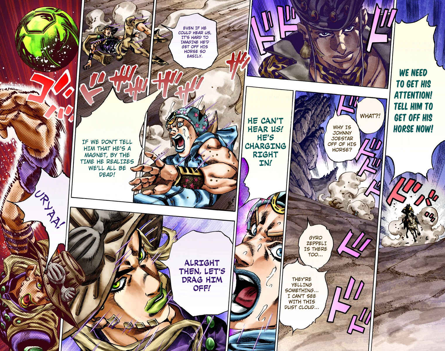 Page 18 Chapter 18 JoJos Bizarre Adventure, Part 7: Steel Ball Run (Official Colored)