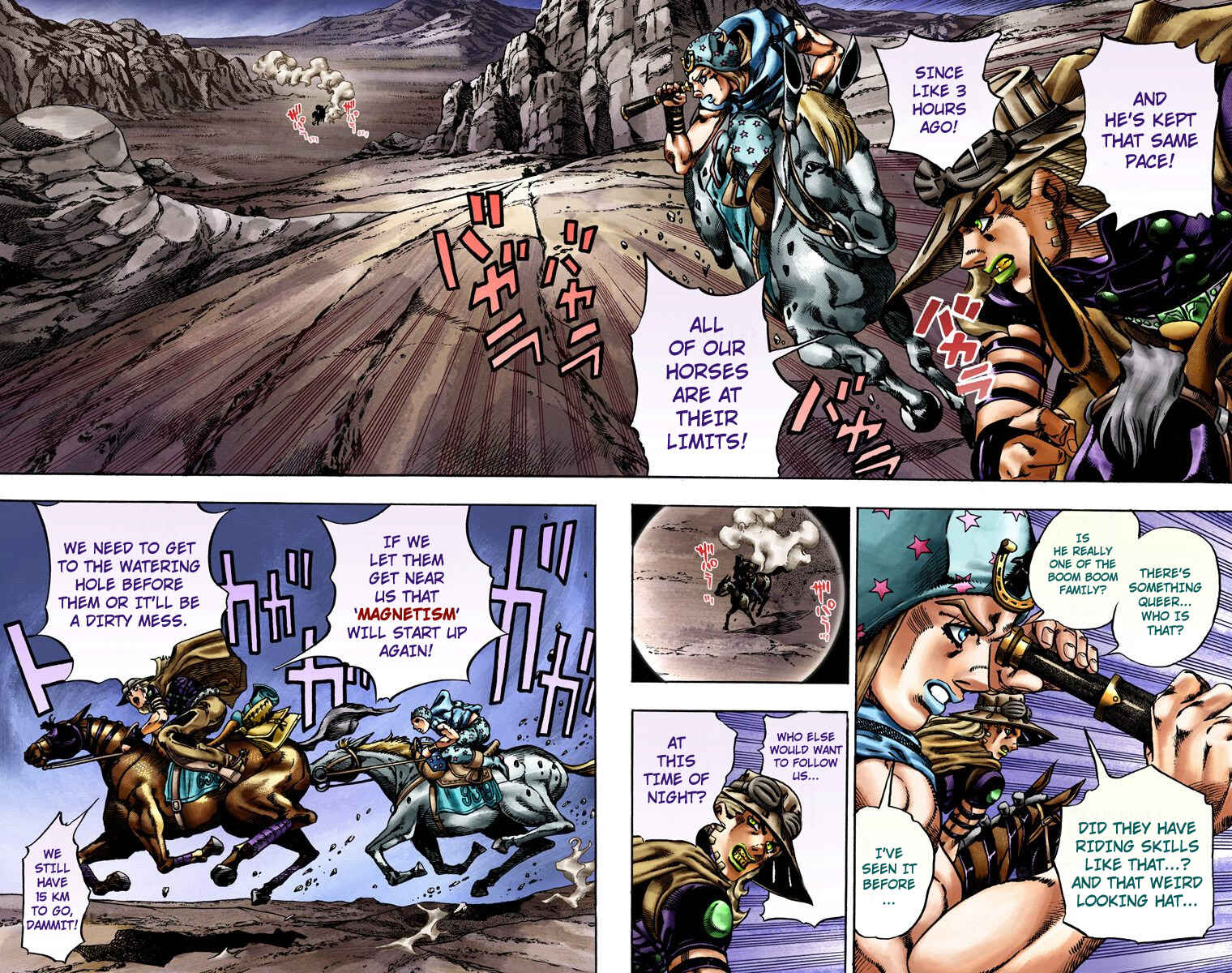 Page 4 Chapter 18 JoJos Bizarre Adventure, Part 7: Steel Ball Run (Official Colored)