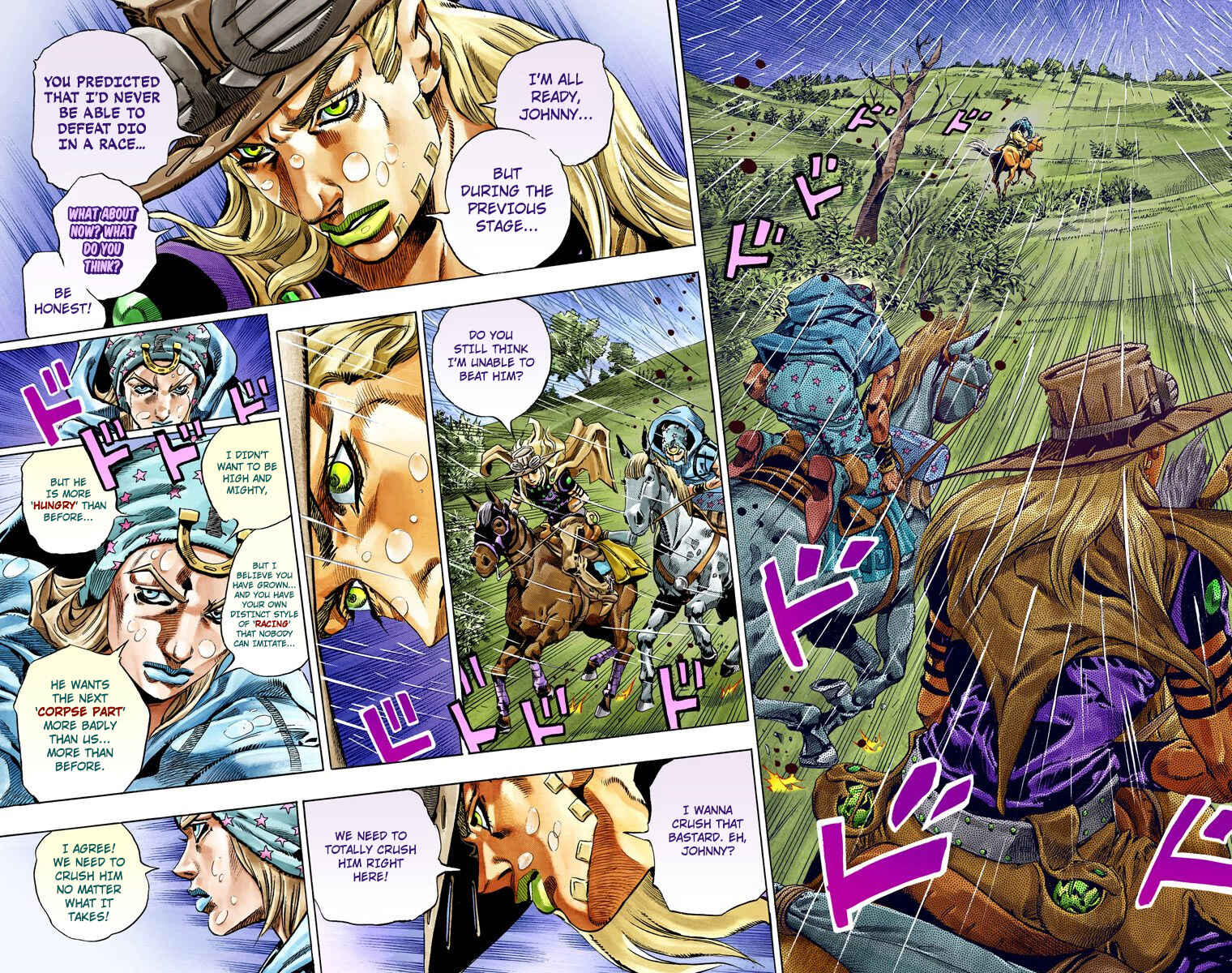 Page 21 Chapter 38 JoJos Bizarre Adventure, Part 7: Steel Ball Run (Official Colored)