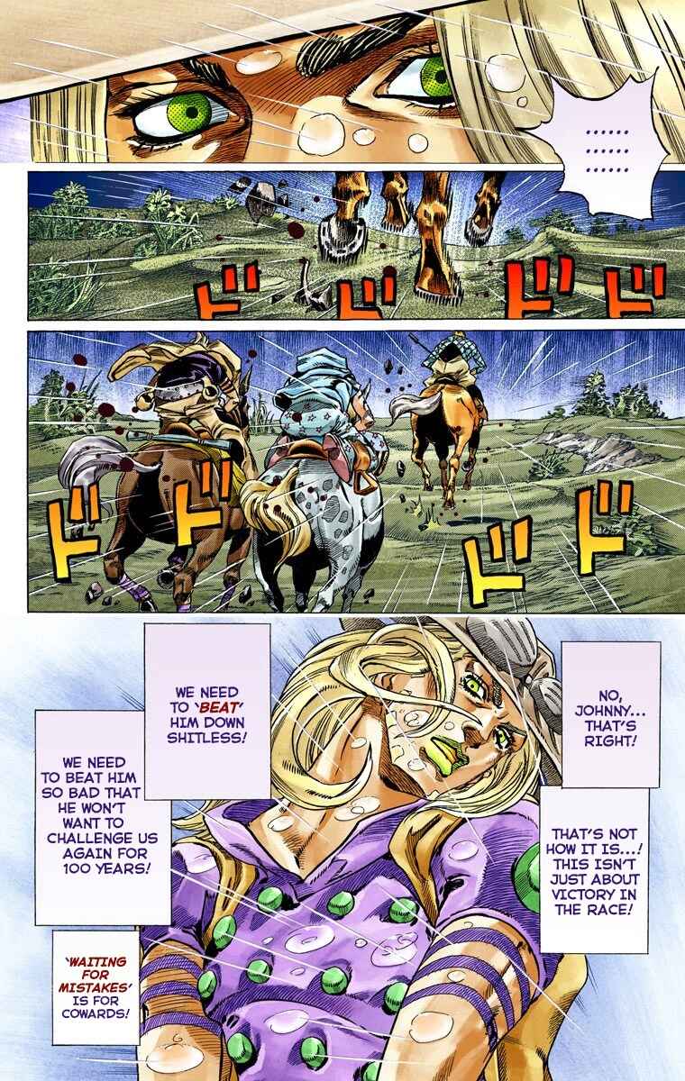 Page 33 Chapter 38 JoJos Bizarre Adventure, Part 7: Steel Ball Run (Official Colored)