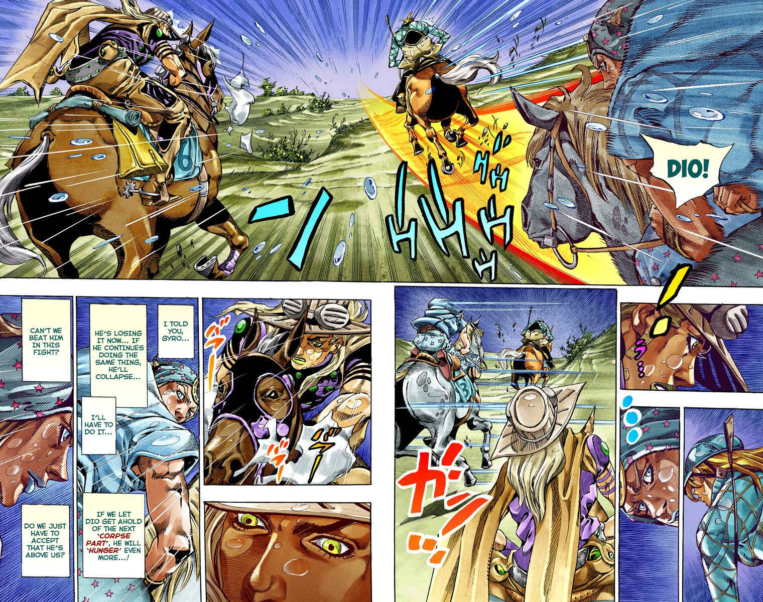 Page 37 Chapter 38 JoJos Bizarre Adventure, Part 7: Steel Ball Run (Official Colored)