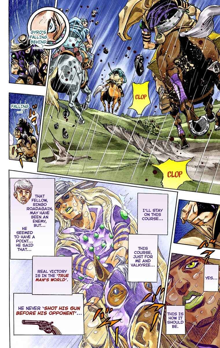 Page 38 Chapter 38 JoJos Bizarre Adventure, Part 7: Steel Ball Run (Official Colored)