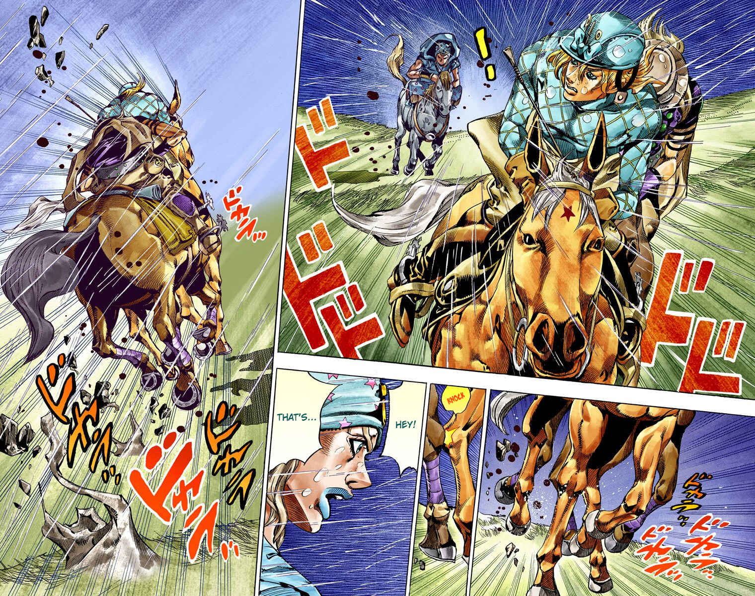 Page 44 Chapter 38 JoJos Bizarre Adventure, Part 7: Steel Ball Run (Official Colored)