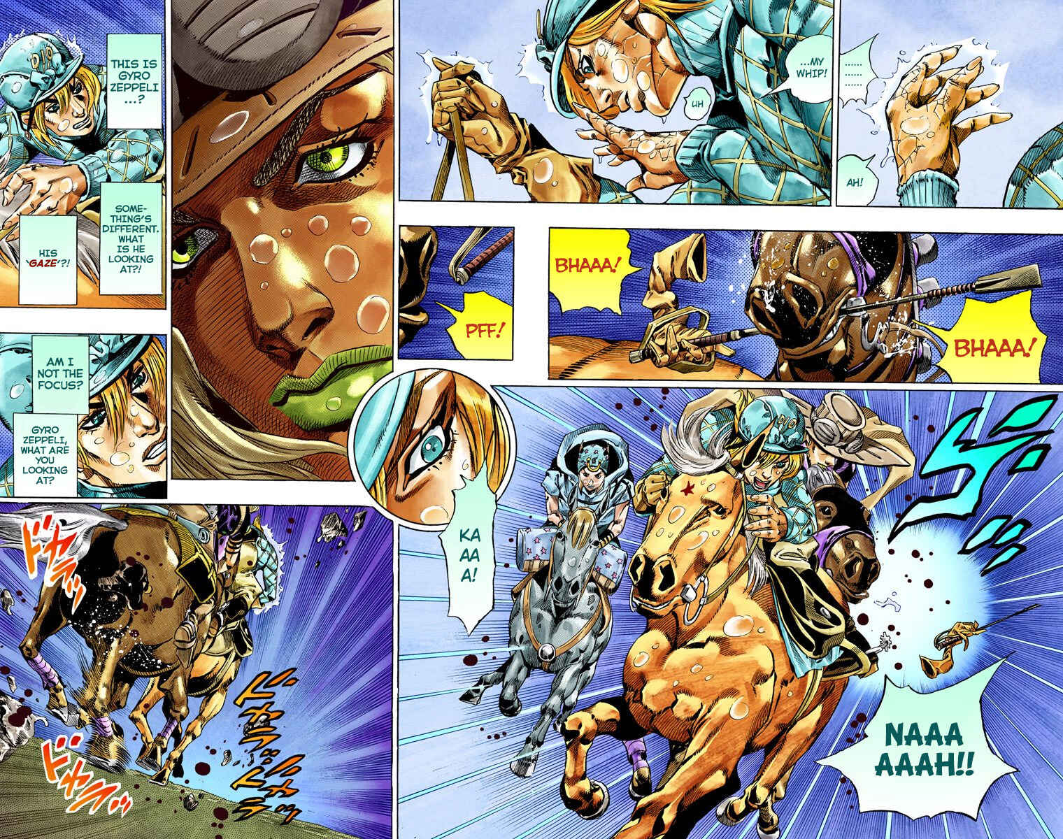Page 48 Chapter 38 JoJos Bizarre Adventure, Part 7: Steel Ball Run (Official Colored)