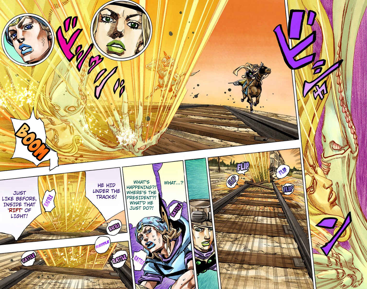 Page 16 Chapter 80 JoJos Bizarre Adventure, Part 7: Steel Ball Run (Official Colored)