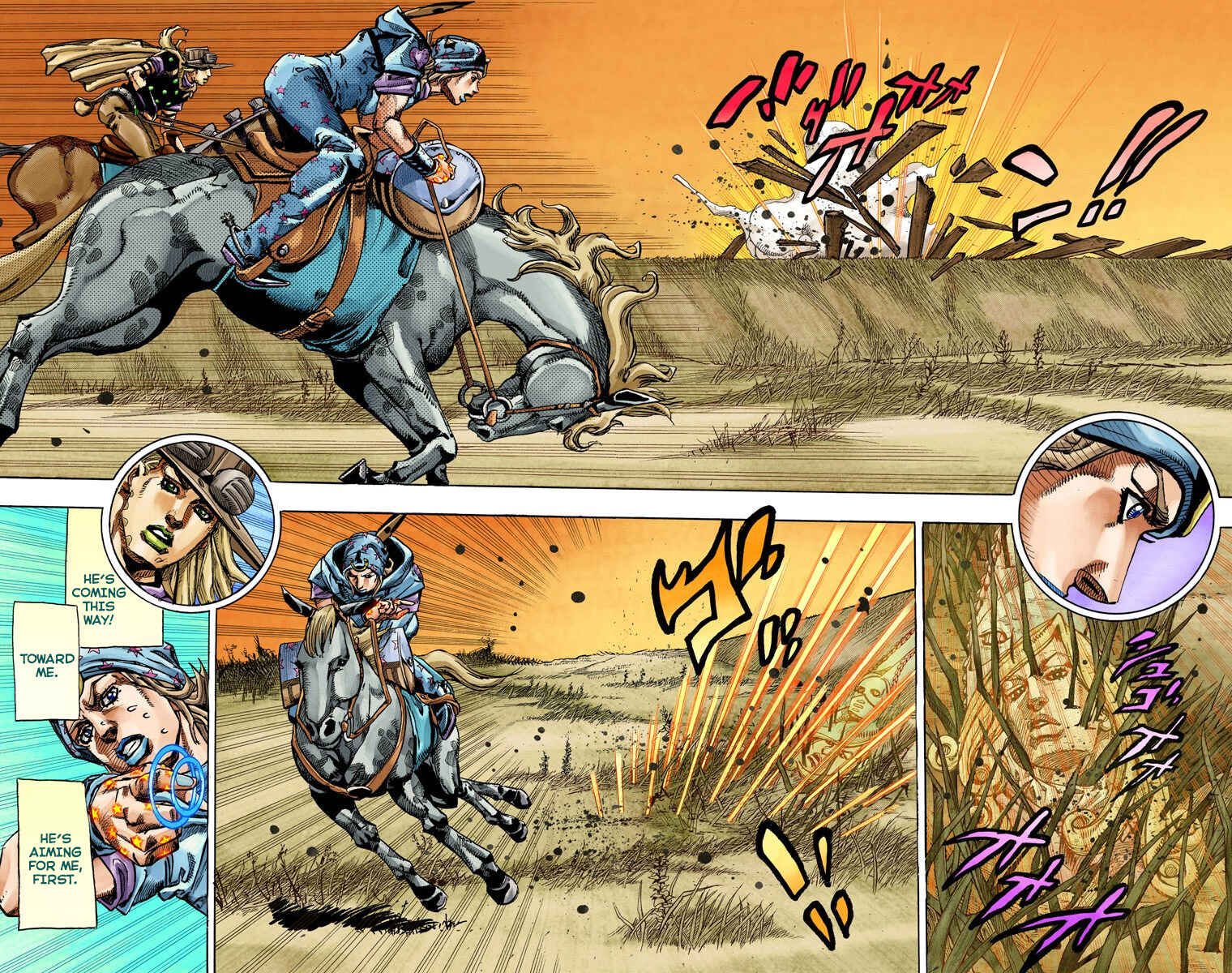 Page 18 Chapter 80 JoJos Bizarre Adventure, Part 7: Steel Ball Run (Official Colored)