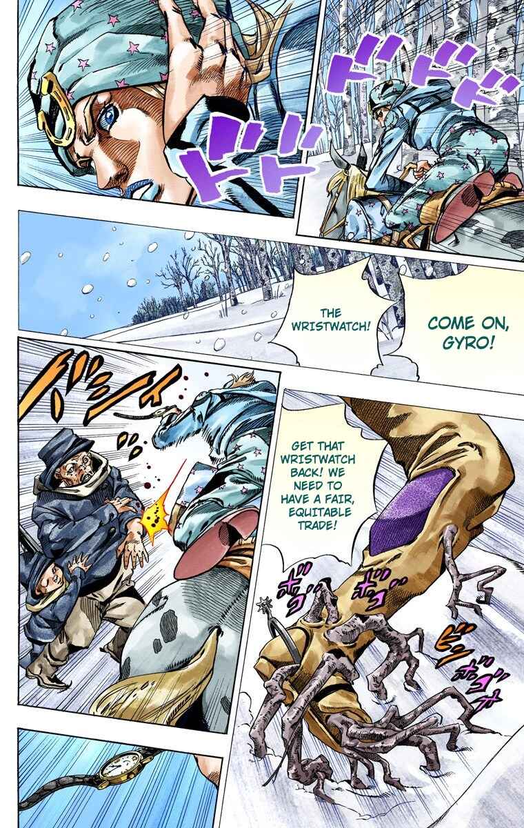 Page 15 Chapter 46 JoJos Bizarre Adventure, Part 7: Steel Ball Run (Official Colored)