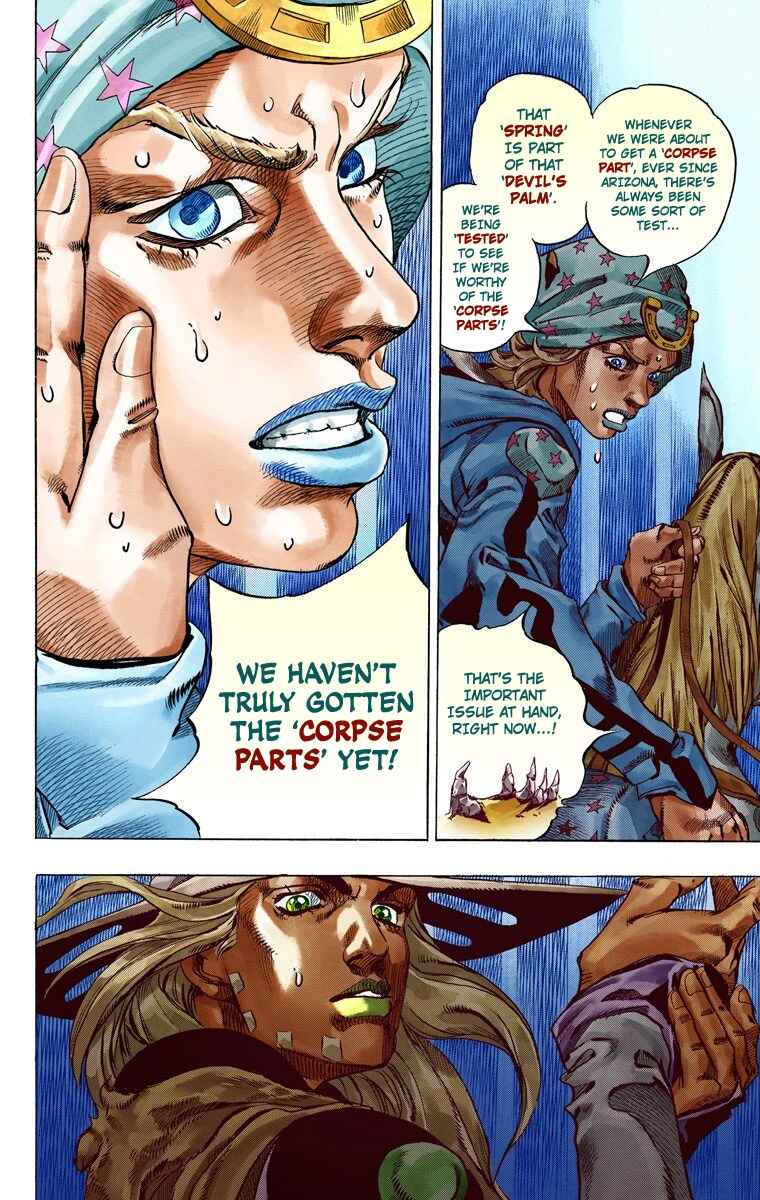 Page 17 Chapter 46 JoJos Bizarre Adventure, Part 7: Steel Ball Run (Official Colored)