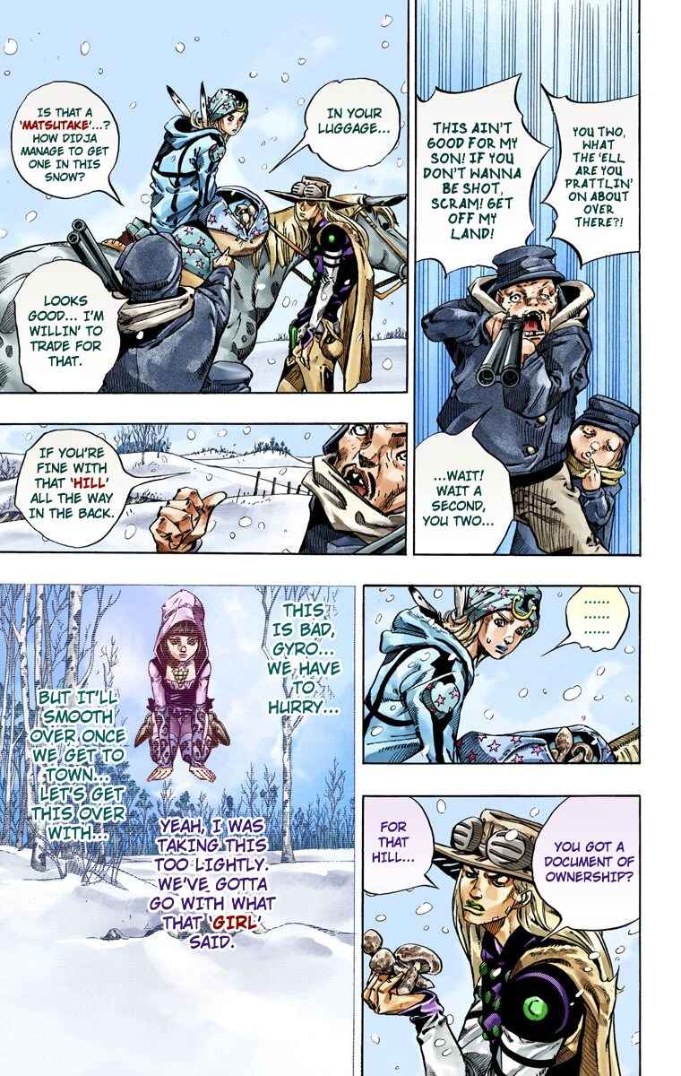 Page 18 Chapter 46 JoJos Bizarre Adventure, Part 7: Steel Ball Run (Official Colored)
