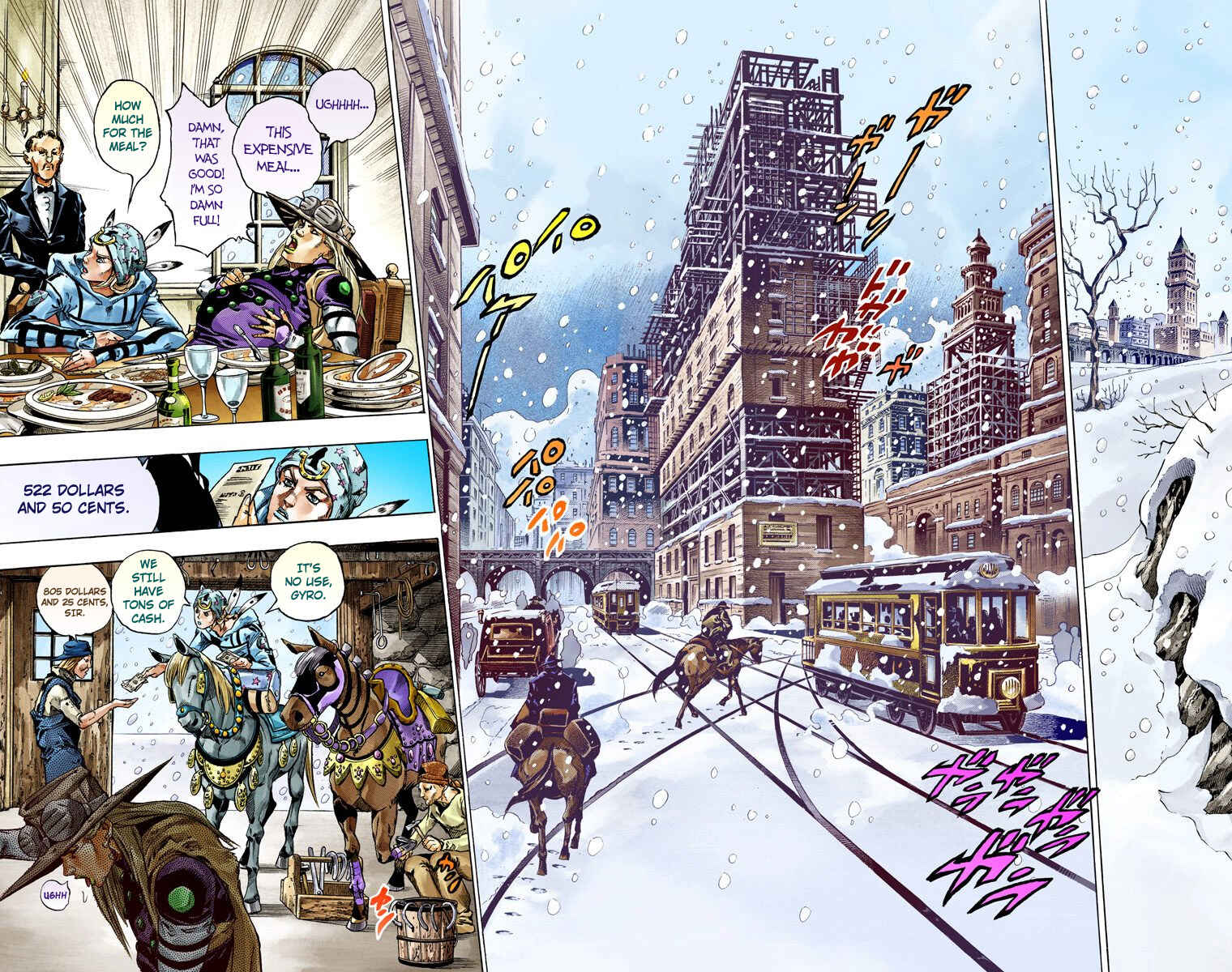 Page 19 Chapter 46 JoJos Bizarre Adventure, Part 7: Steel Ball Run (Official Colored)