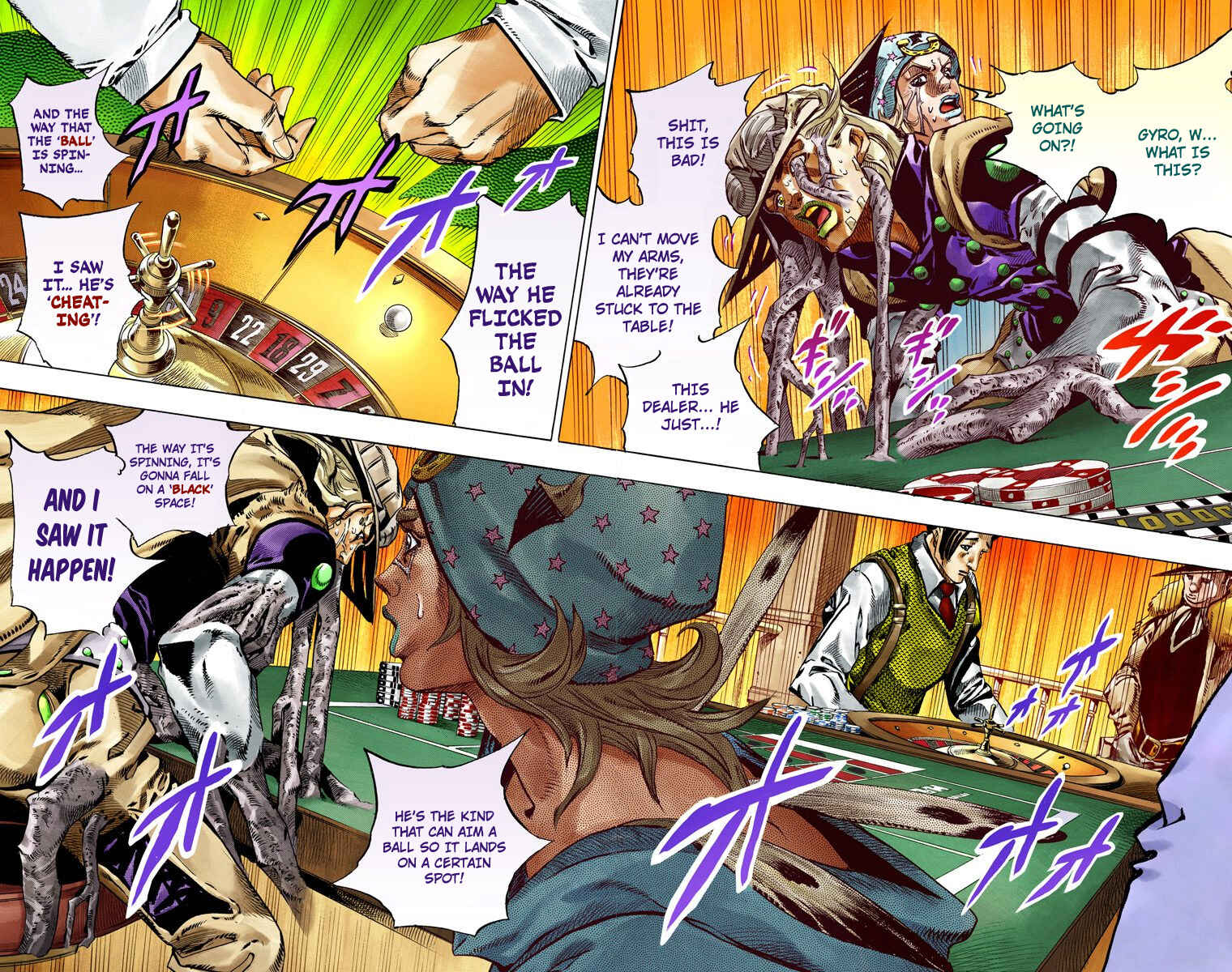 Page 38 Chapter 46 JoJos Bizarre Adventure, Part 7: Steel Ball Run (Official Colored)