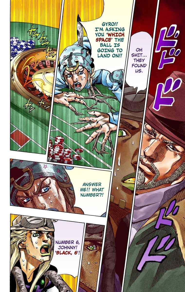 Page 44 Chapter 46 JoJos Bizarre Adventure, Part 7: Steel Ball Run (Official Colored)