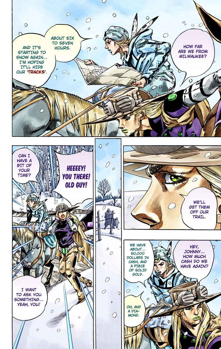 Page 5 Chapter 46 JoJos Bizarre Adventure, Part 7: Steel Ball Run (Official Colored)