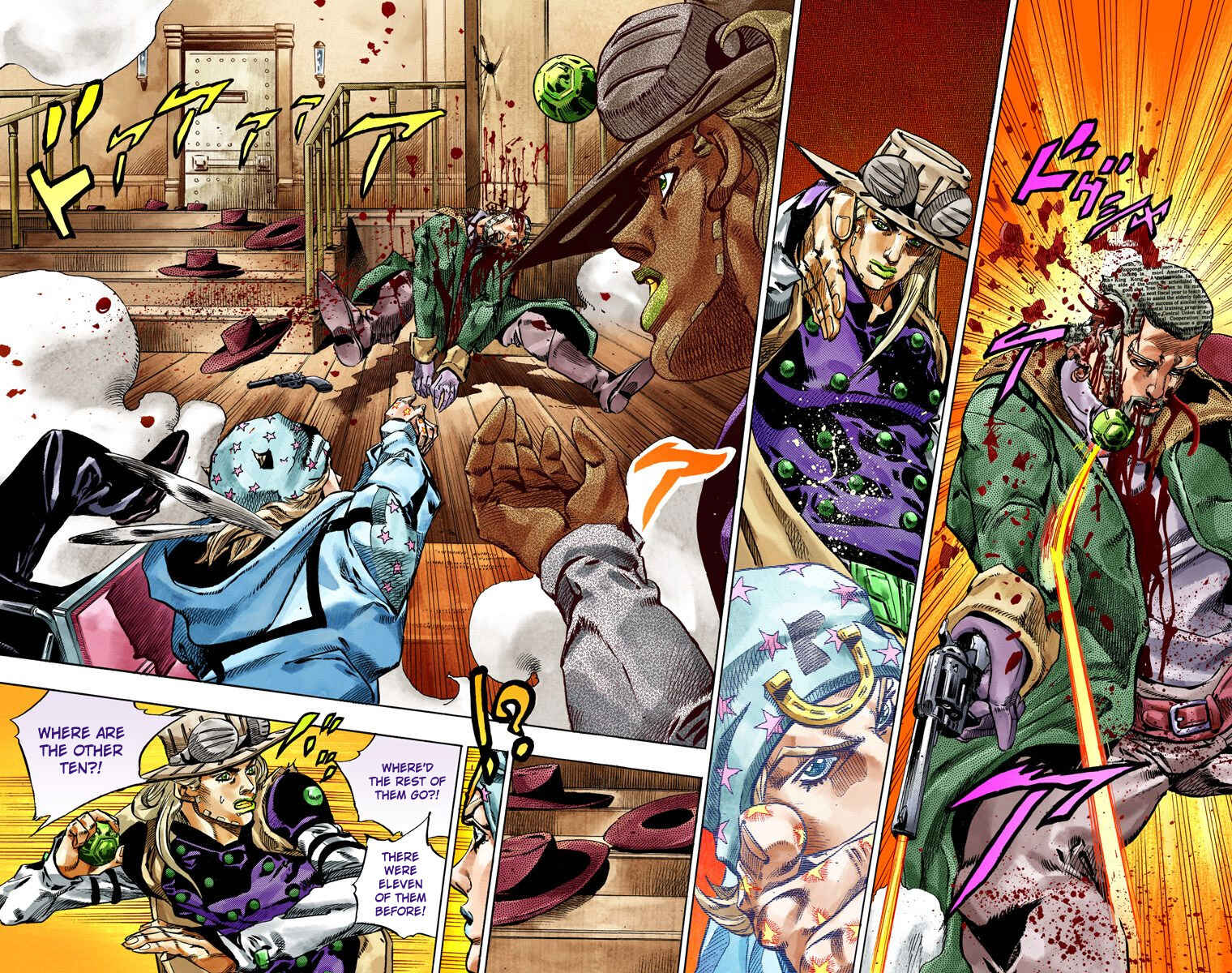 Page 51 Chapter 46 JoJos Bizarre Adventure, Part 7: Steel Ball Run (Official Colored)