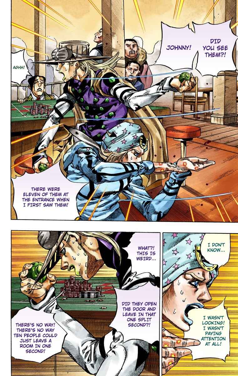 Page 52 Chapter 46 JoJos Bizarre Adventure, Part 7: Steel Ball Run (Official Colored)