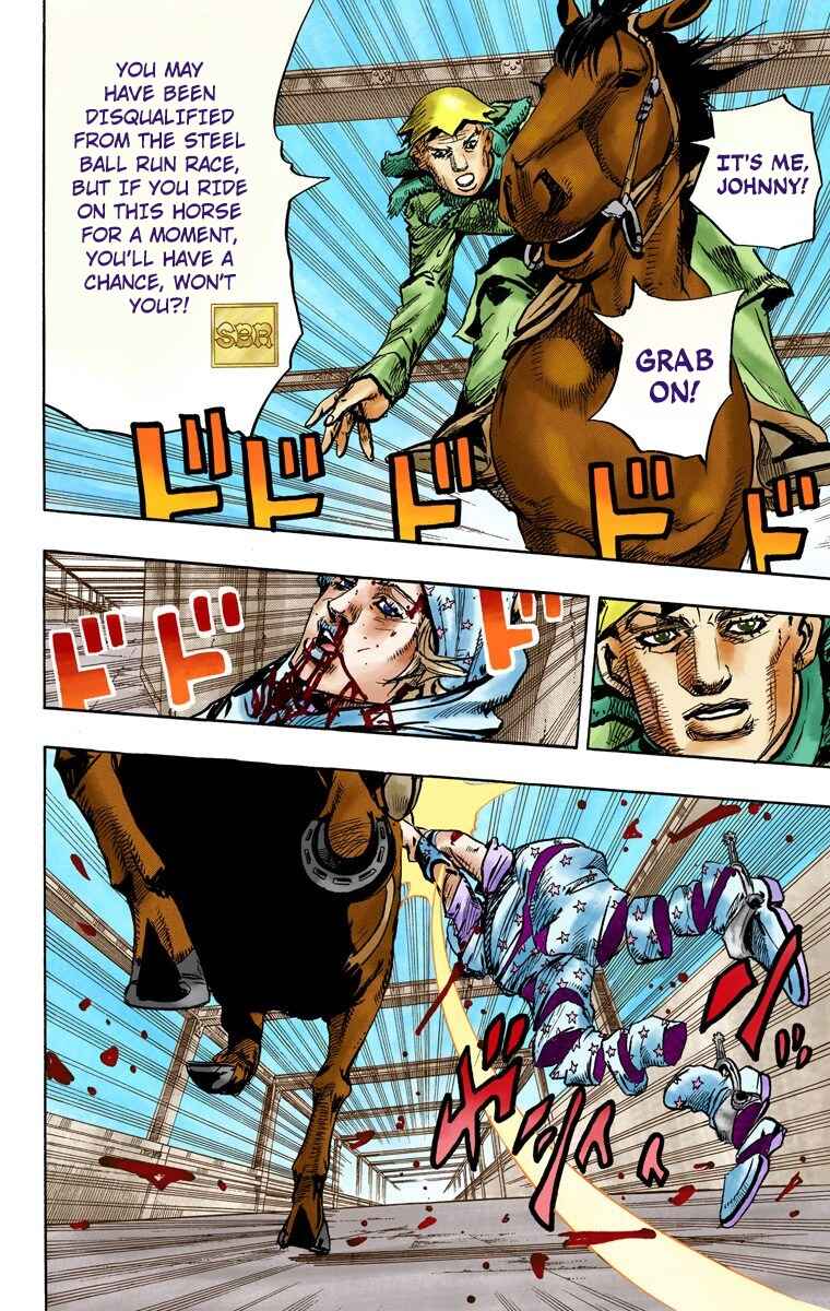 Page 24 Chapter 95 JoJos Bizarre Adventure, Part 7: Steel Ball Run (Official Colored)
