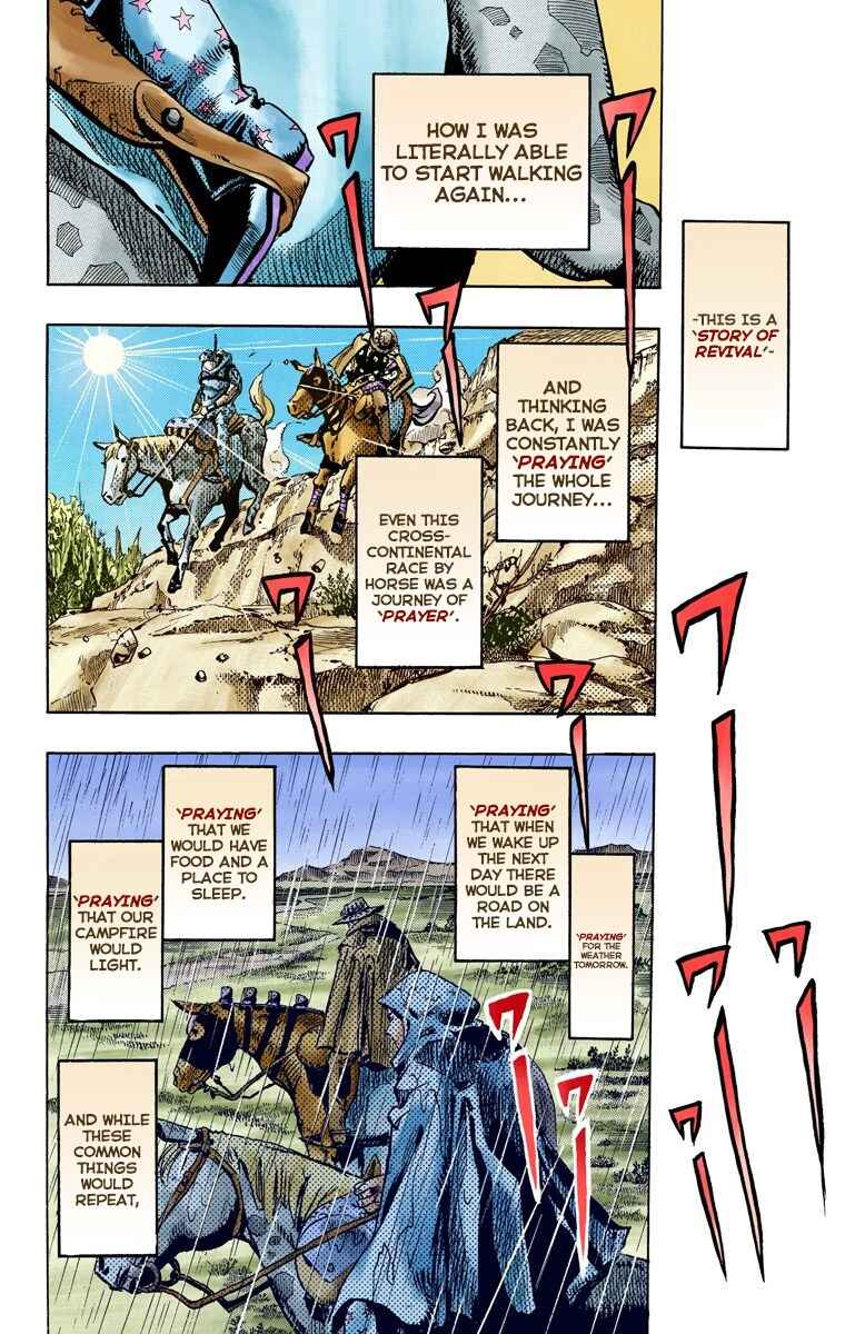Page 27 Chapter 95 JoJos Bizarre Adventure, Part 7: Steel Ball Run (Official Colored)