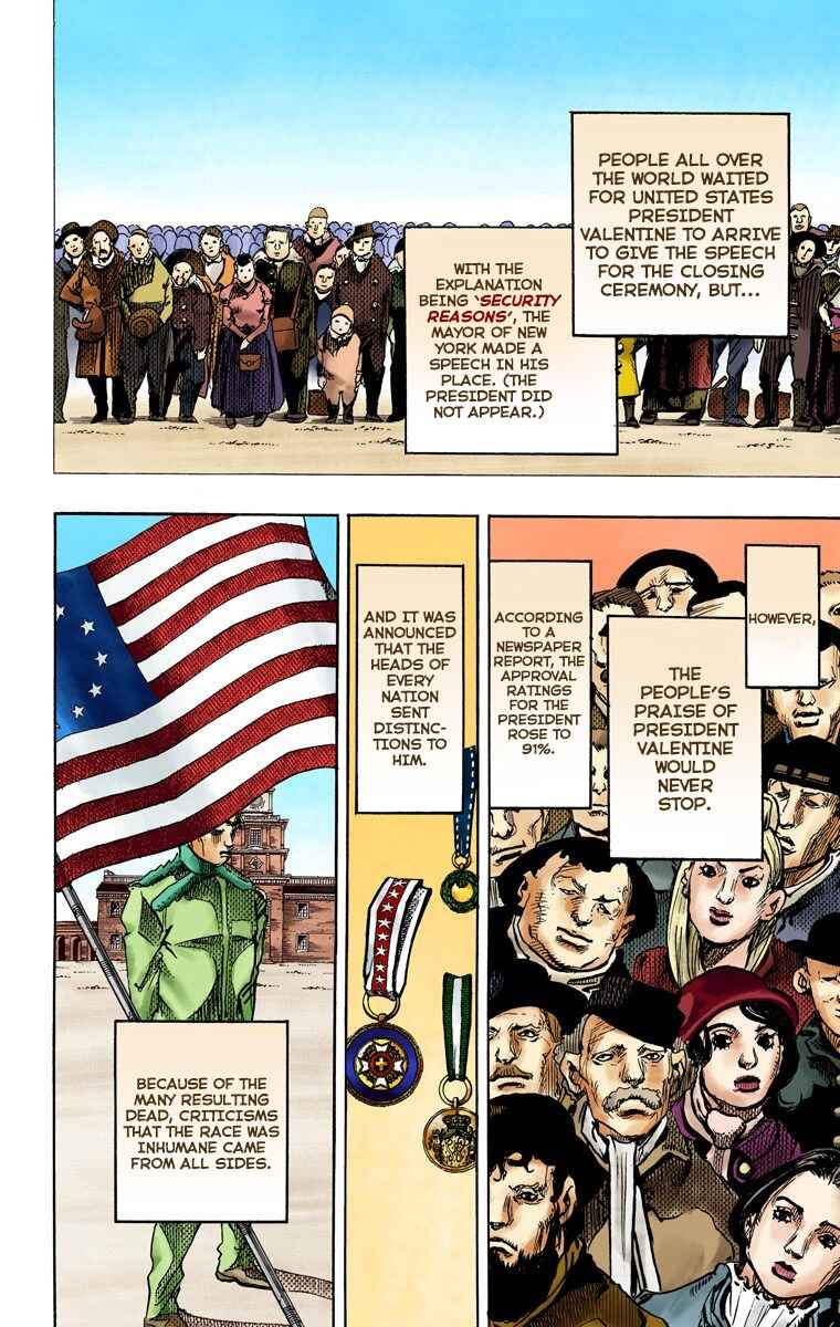 Page 29 Chapter 95 JoJos Bizarre Adventure, Part 7: Steel Ball Run (Official Colored)