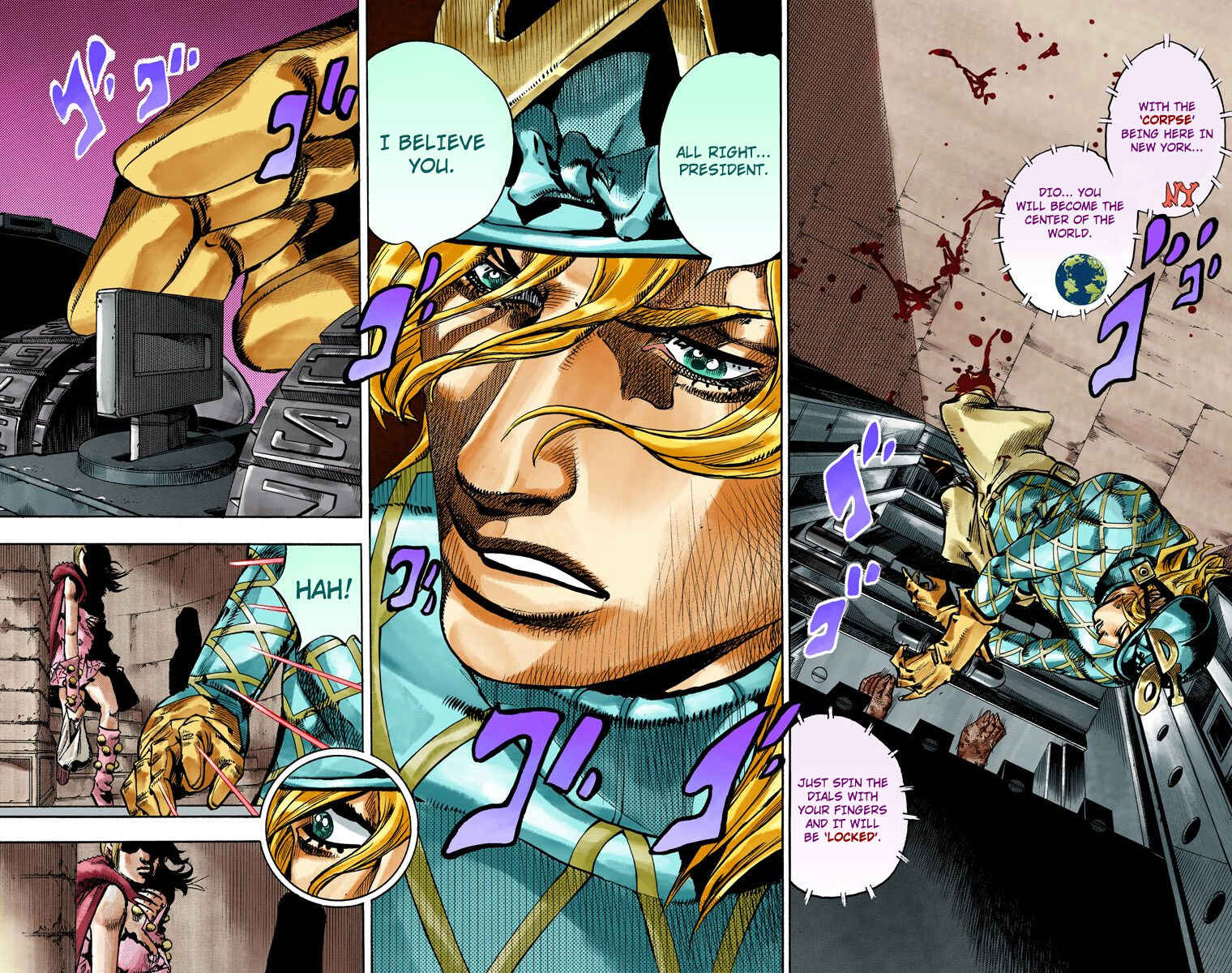 Page 7 Chapter 95 JoJos Bizarre Adventure, Part 7: Steel Ball Run (Official Colored)