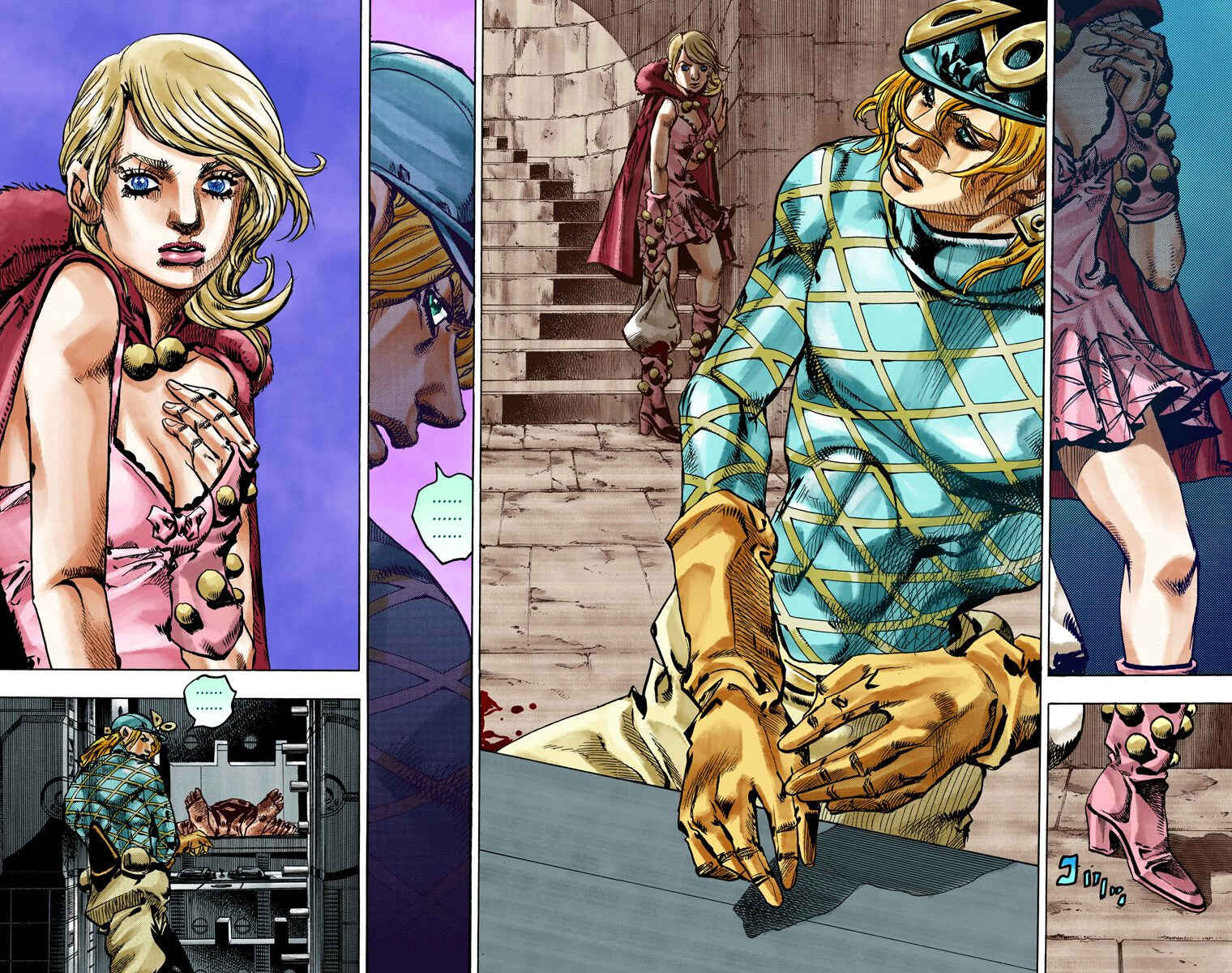 Page 8 Chapter 95 JoJos Bizarre Adventure, Part 7: Steel Ball Run (Official Colored)