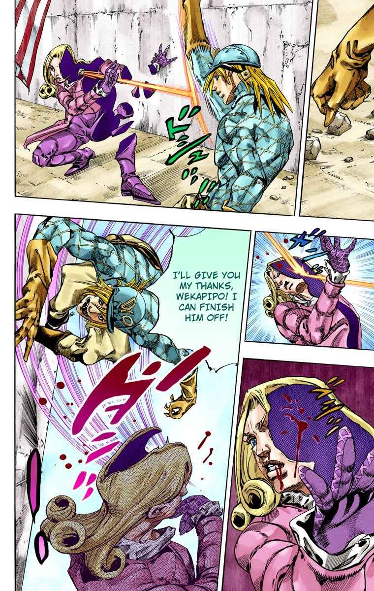Page 16 Chapter 69 JoJos Bizarre Adventure, Part 7: Steel Ball Run (Official Colored)