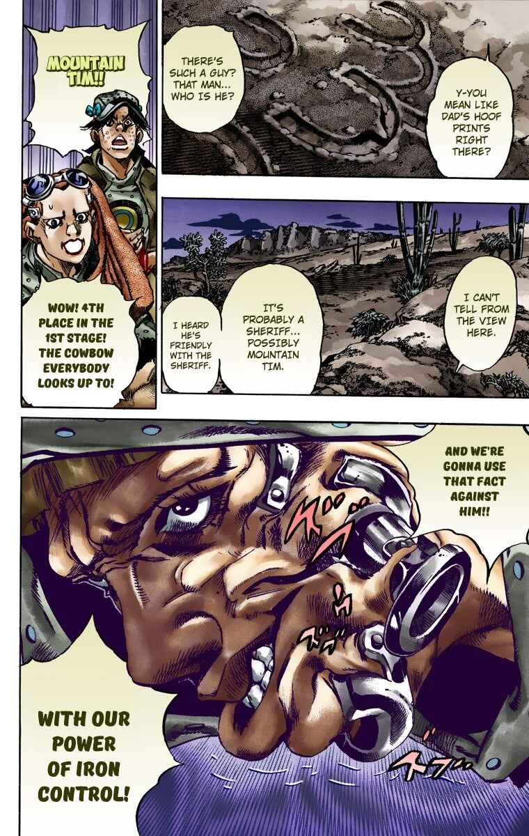 Page 10 Chapter 17 JoJos Bizarre Adventure, Part 7: Steel Ball Run (Official Colored)
