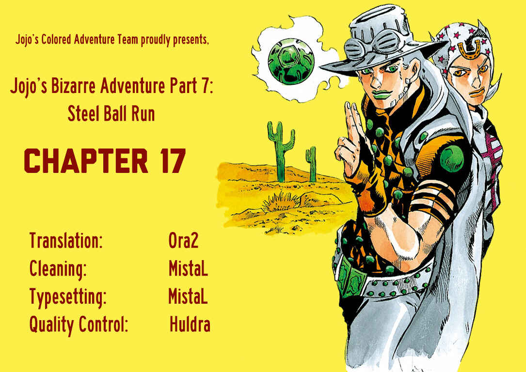 Page 33 Chapter 17 JoJos Bizarre Adventure, Part 7: Steel Ball Run (Official Colored)