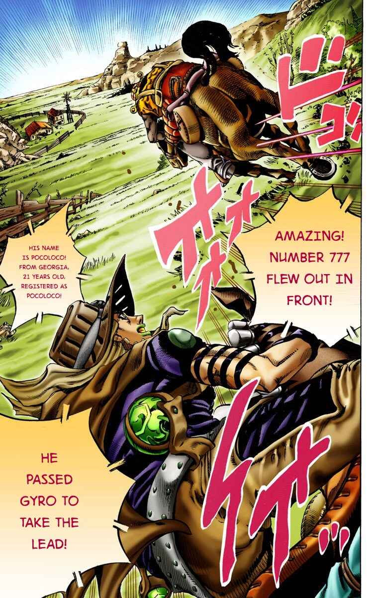 Page 12 Chapter 9 JoJos Bizarre Adventure, Part 7: Steel Ball Run (Official Colored)