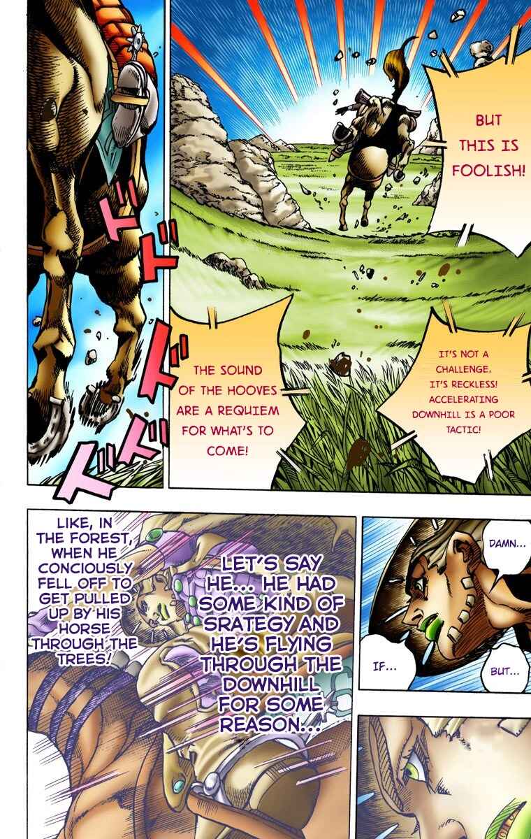 Page 14 Chapter 9 JoJos Bizarre Adventure, Part 7: Steel Ball Run (Official Colored)