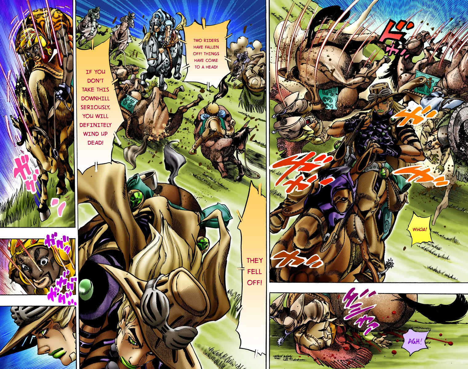 Page 16 Chapter 9 JoJos Bizarre Adventure, Part 7: Steel Ball Run (Official Colored)