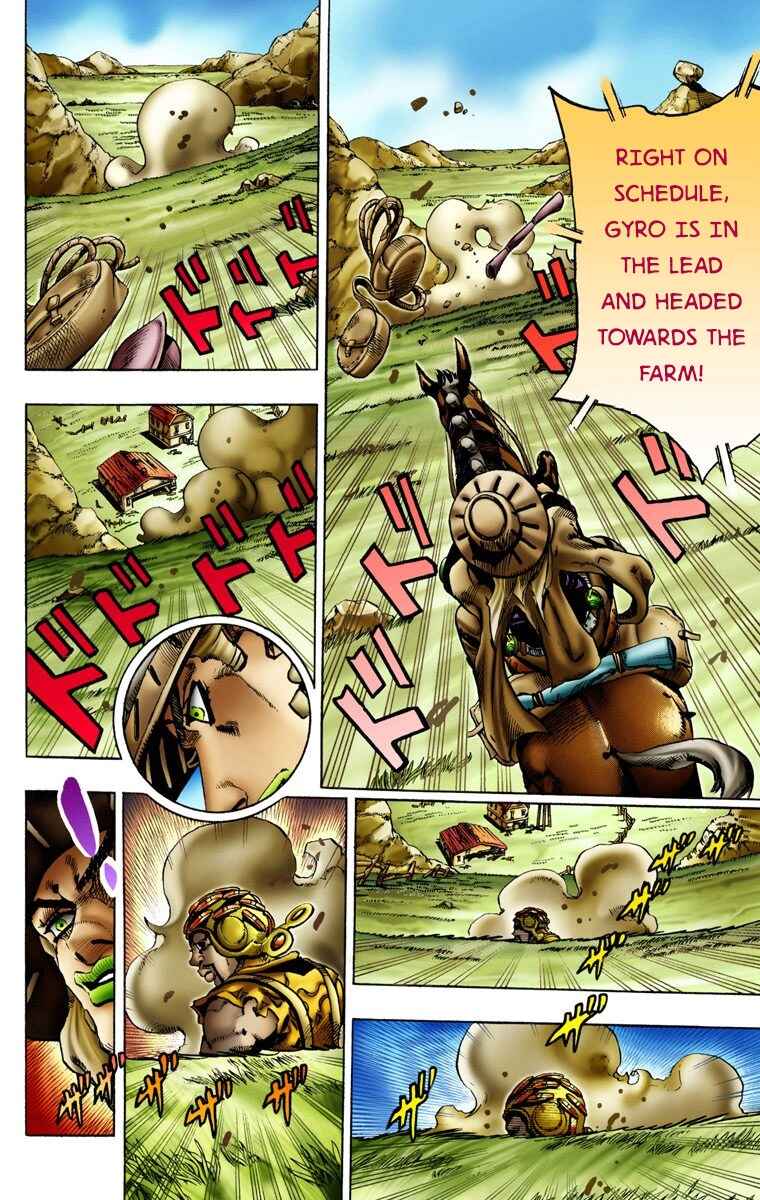 Page 19 Chapter 9 JoJos Bizarre Adventure, Part 7: Steel Ball Run (Official Colored)