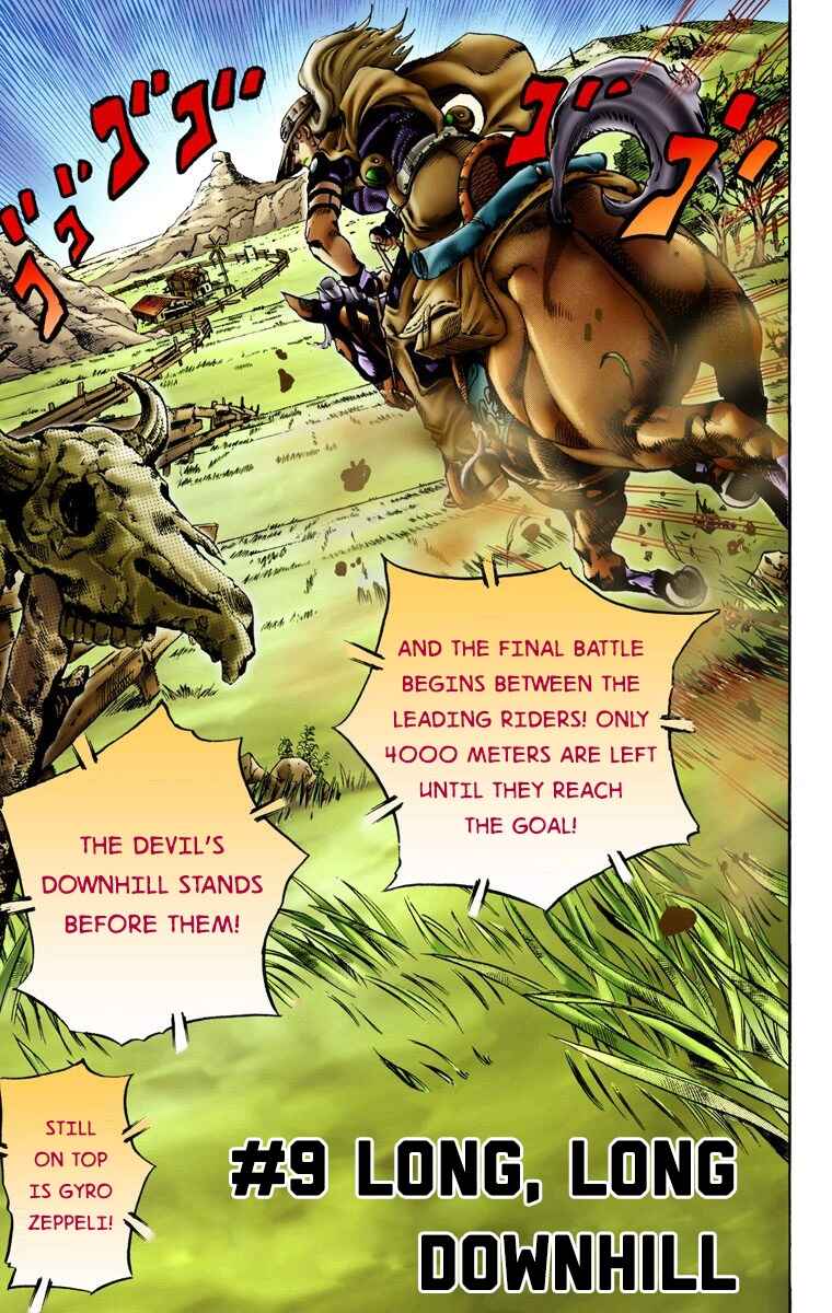 Page 2 Chapter 9 JoJos Bizarre Adventure, Part 7: Steel Ball Run (Official Colored)