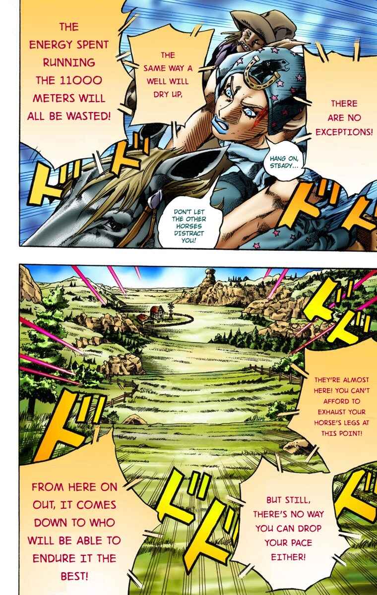 Page 4 Chapter 9 JoJos Bizarre Adventure, Part 7: Steel Ball Run (Official Colored)
