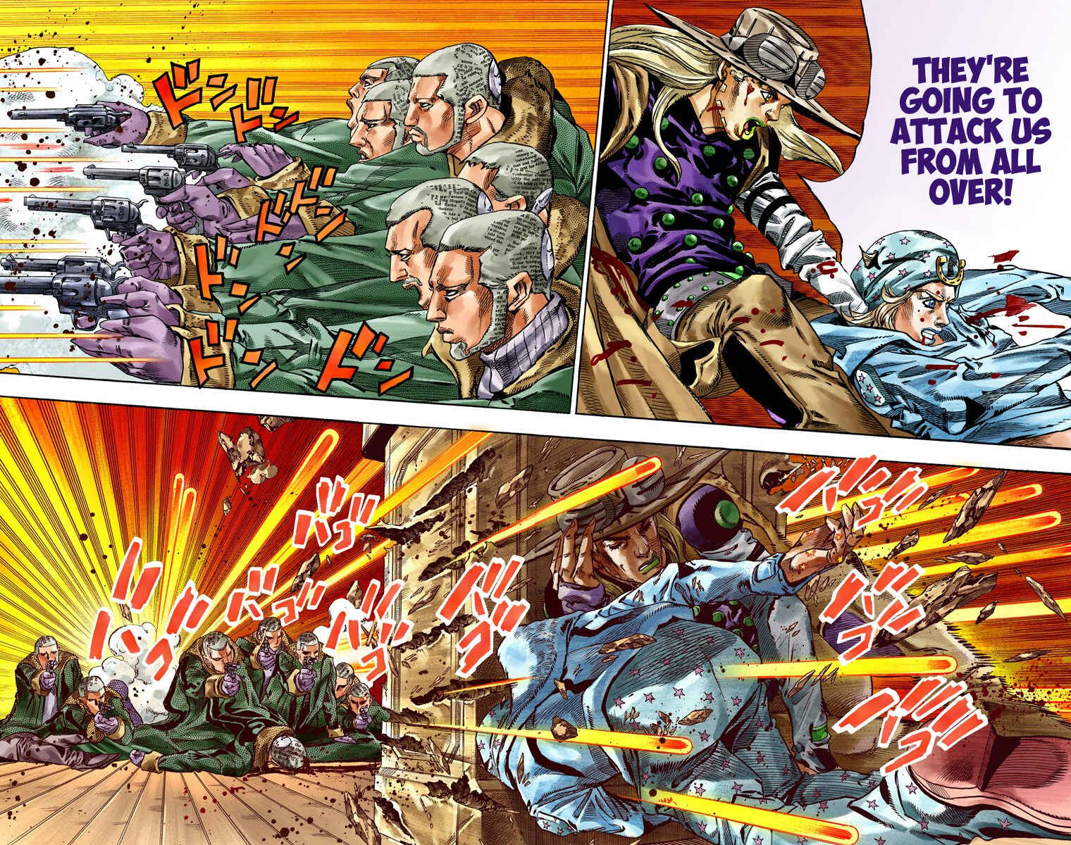 Page 11 Chapter 47 JoJos Bizarre Adventure, Part 7: Steel Ball Run (Official Colored)