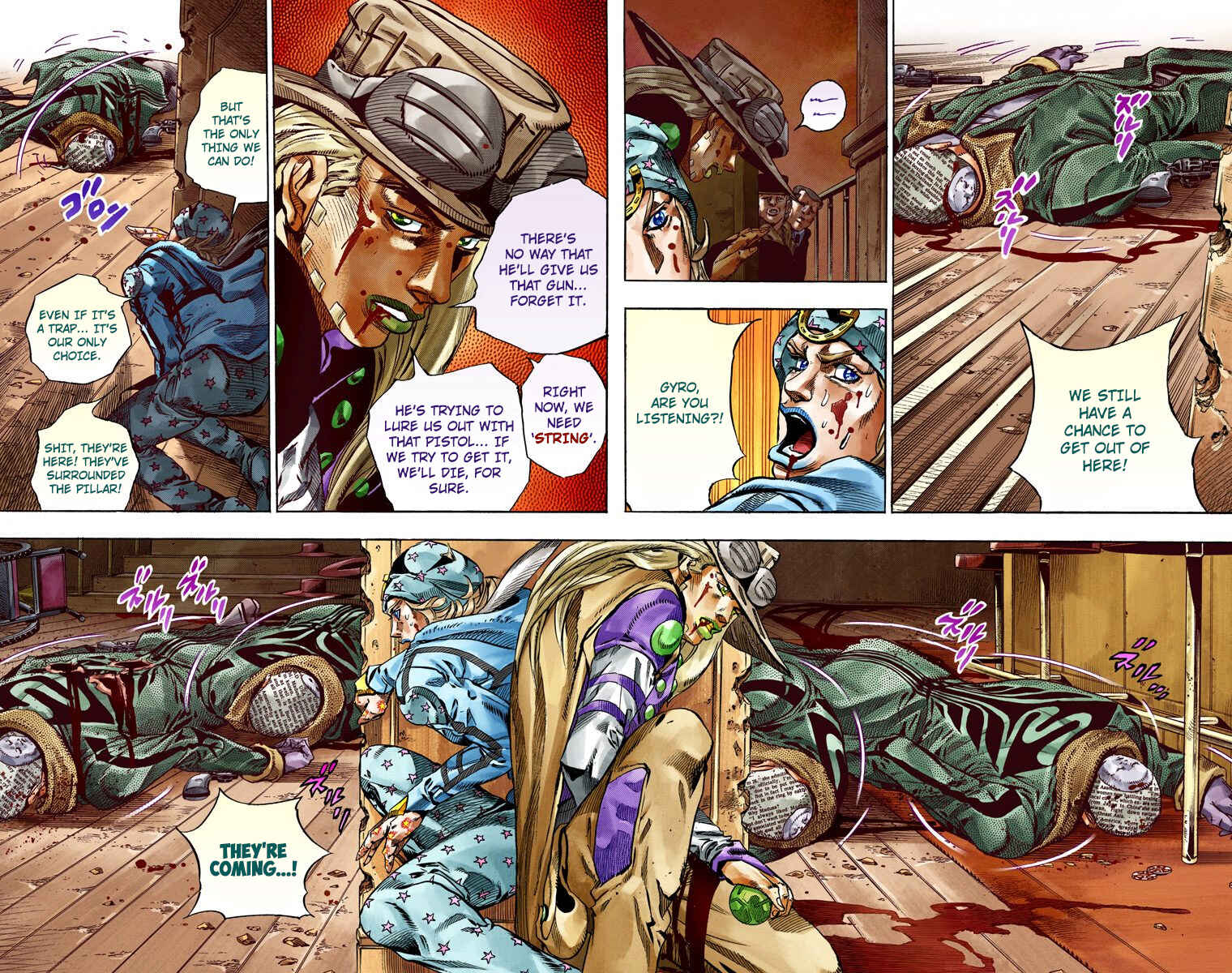 Page 22 Chapter 47 JoJos Bizarre Adventure, Part 7: Steel Ball Run (Official Colored)