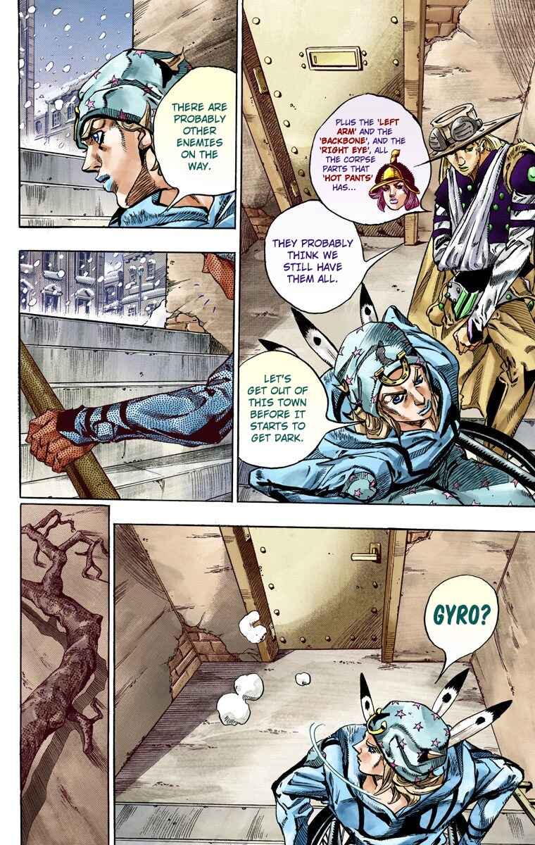 Page 36 Chapter 47 JoJos Bizarre Adventure, Part 7: Steel Ball Run (Official Colored)