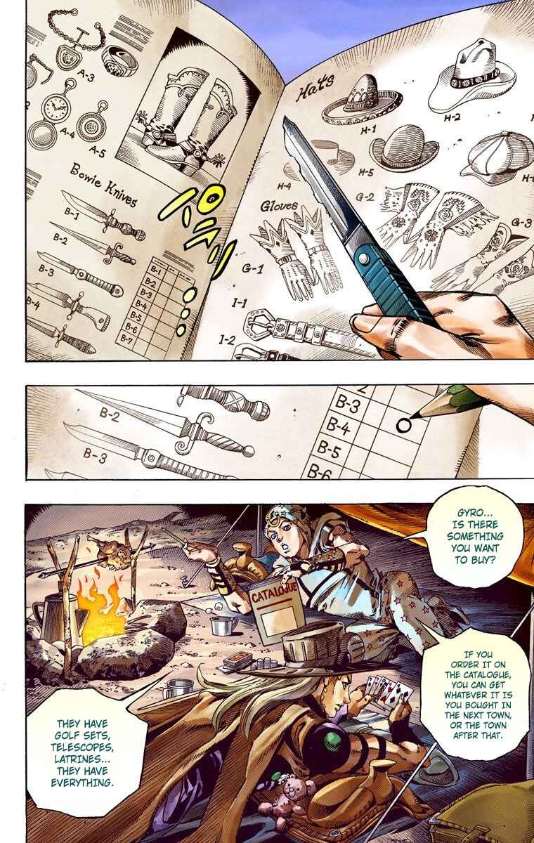 Page 8 Chapter 56 JoJos Bizarre Adventure, Part 7: Steel Ball Run (Official Colored)