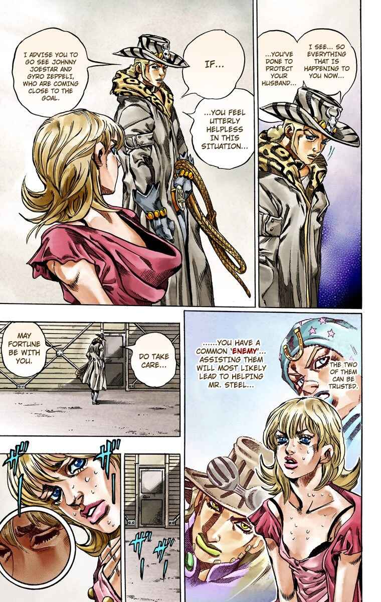 Page 24 Chapter 37 JoJos Bizarre Adventure, Part 7: Steel Ball Run (Official Colored)