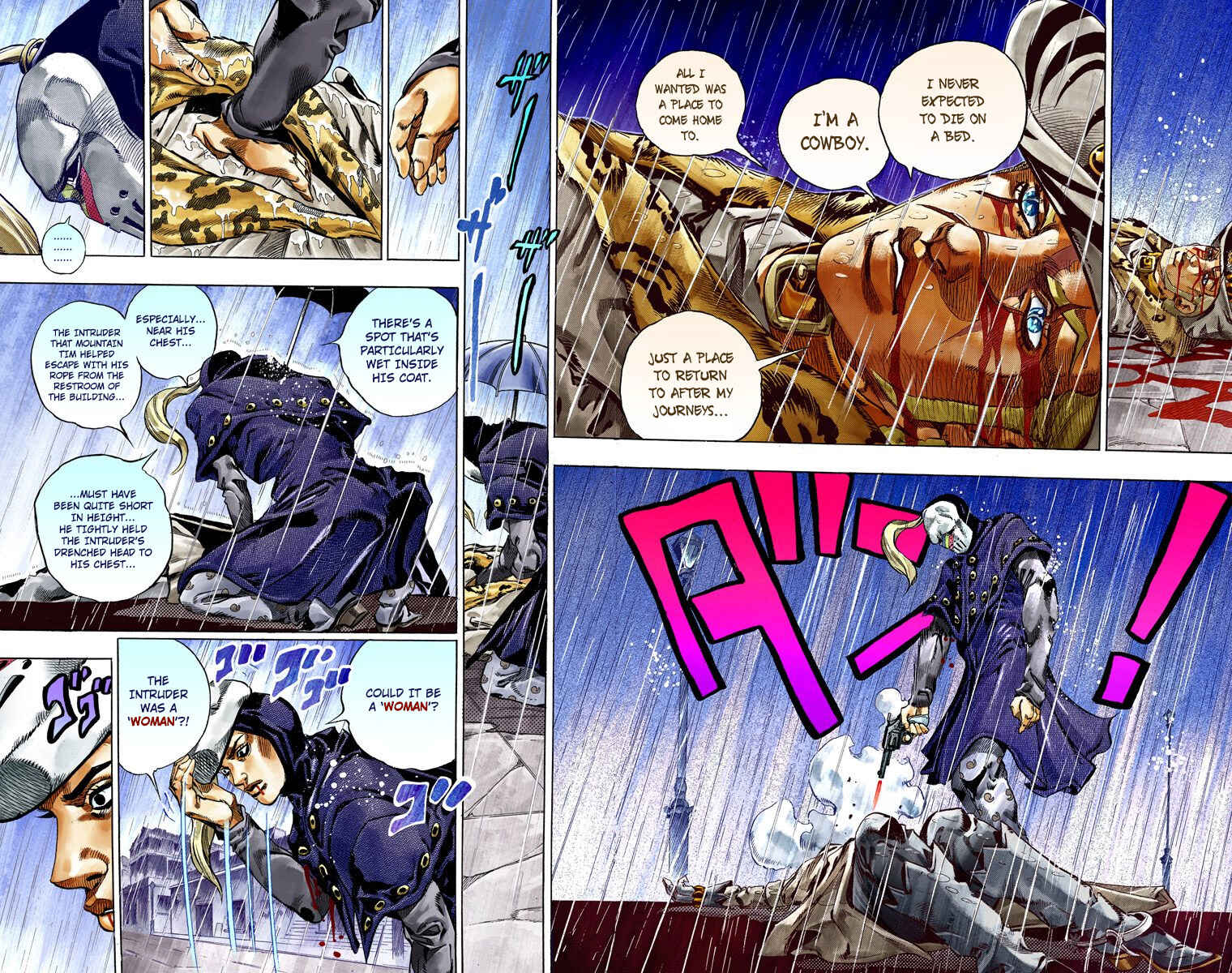 Page 38 Chapter 37 JoJos Bizarre Adventure, Part 7: Steel Ball Run (Official Colored)