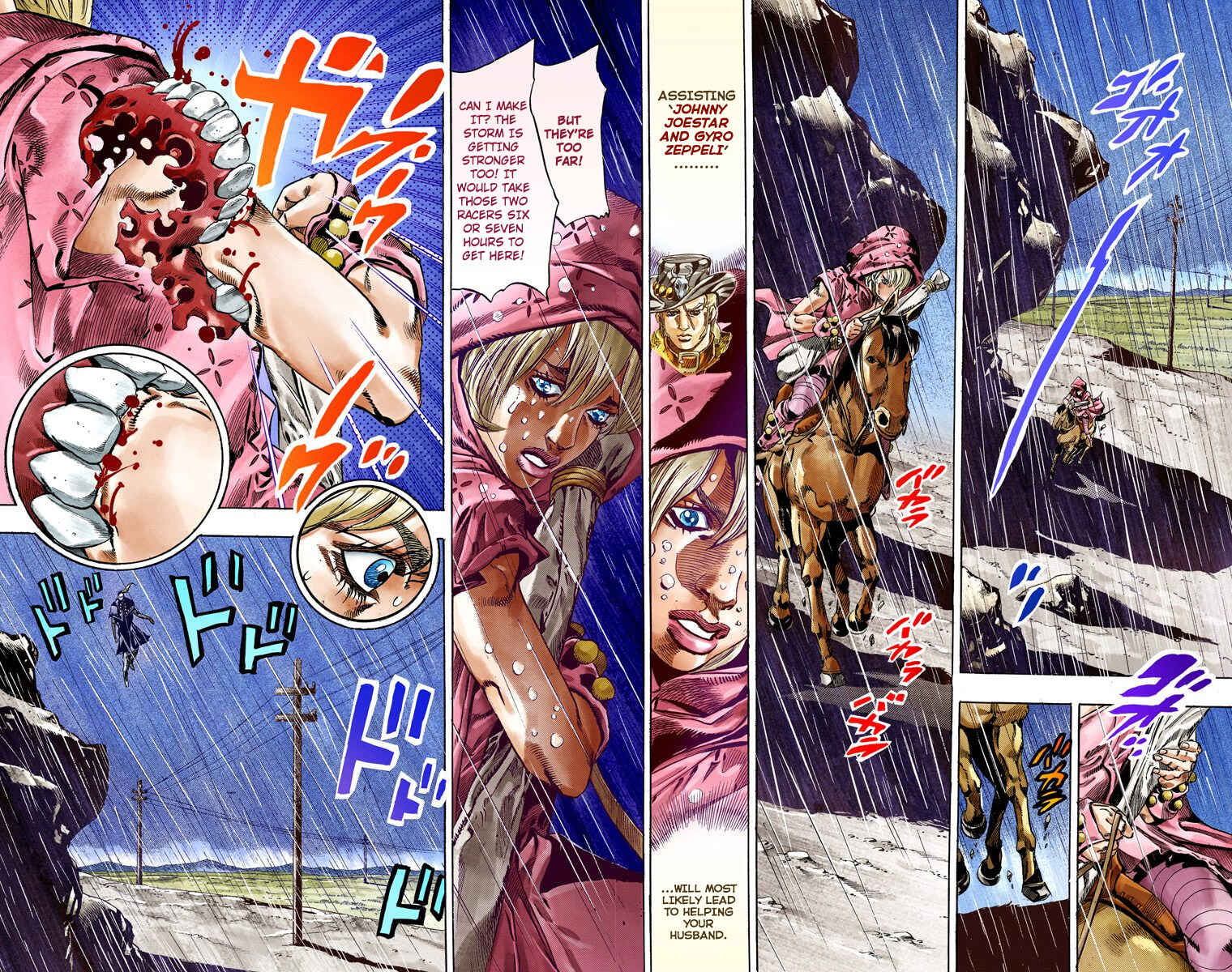 Page 46 Chapter 37 JoJos Bizarre Adventure, Part 7: Steel Ball Run (Official Colored)