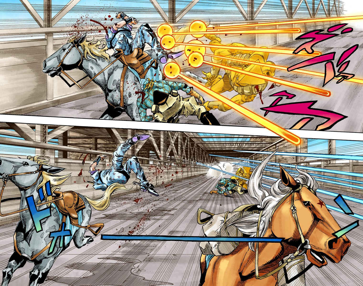 Page 11 Chapter 94 JoJos Bizarre Adventure, Part 7: Steel Ball Run (Official Colored)