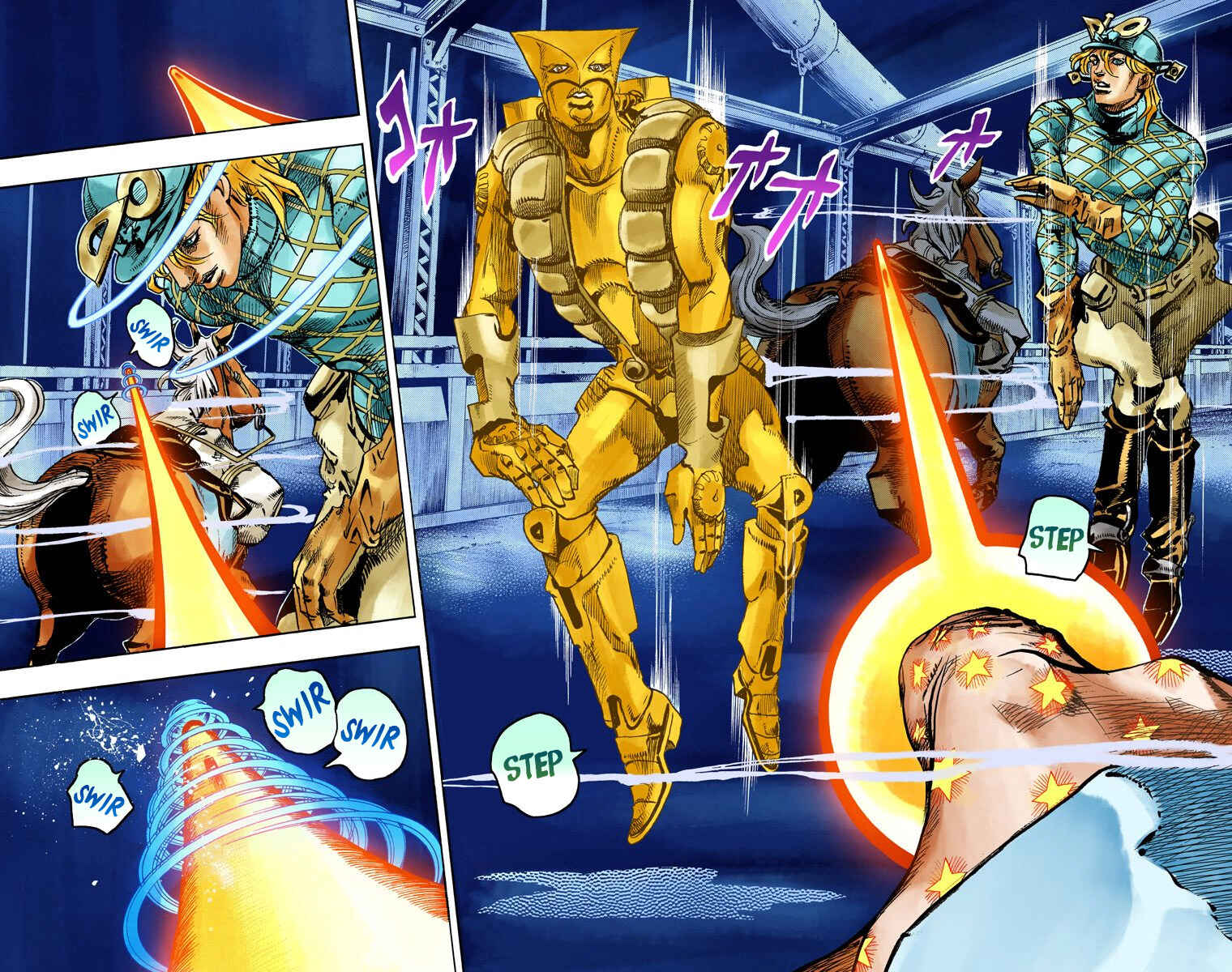 Page 3 Chapter 94 JoJos Bizarre Adventure, Part 7: Steel Ball Run (Official Colored)