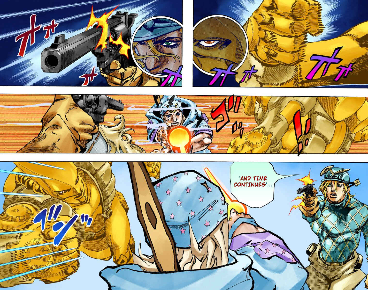 Page 8 Chapter 94 JoJos Bizarre Adventure, Part 7: Steel Ball Run (Official Colored)