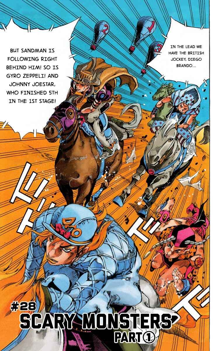 Page 3 Chapter 28 JoJos Bizarre Adventure, Part 7: Steel Ball Run (Official Colored)
