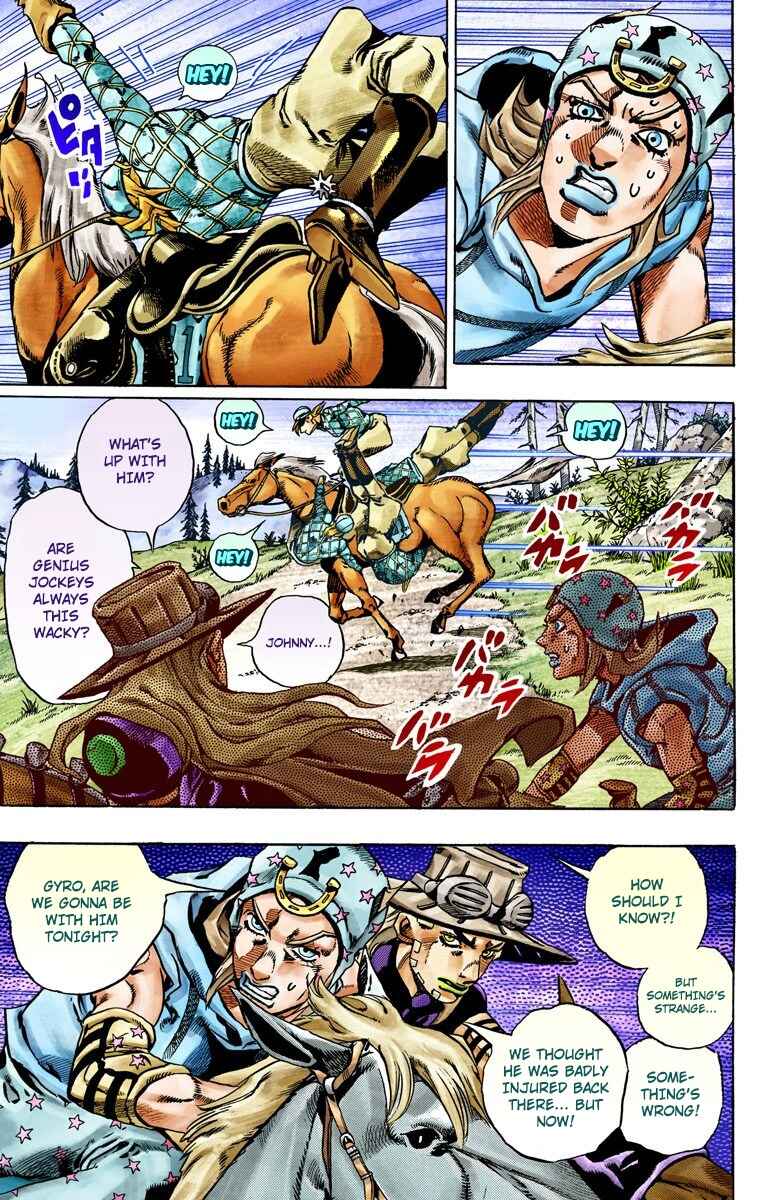 Page 37 Chapter 28 JoJos Bizarre Adventure, Part 7: Steel Ball Run (Official Colored)