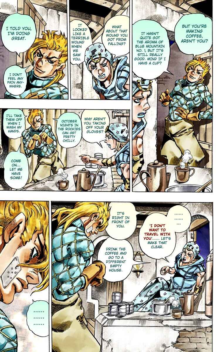 Page 46 Chapter 28 JoJos Bizarre Adventure, Part 7: Steel Ball Run (Official Colored)
