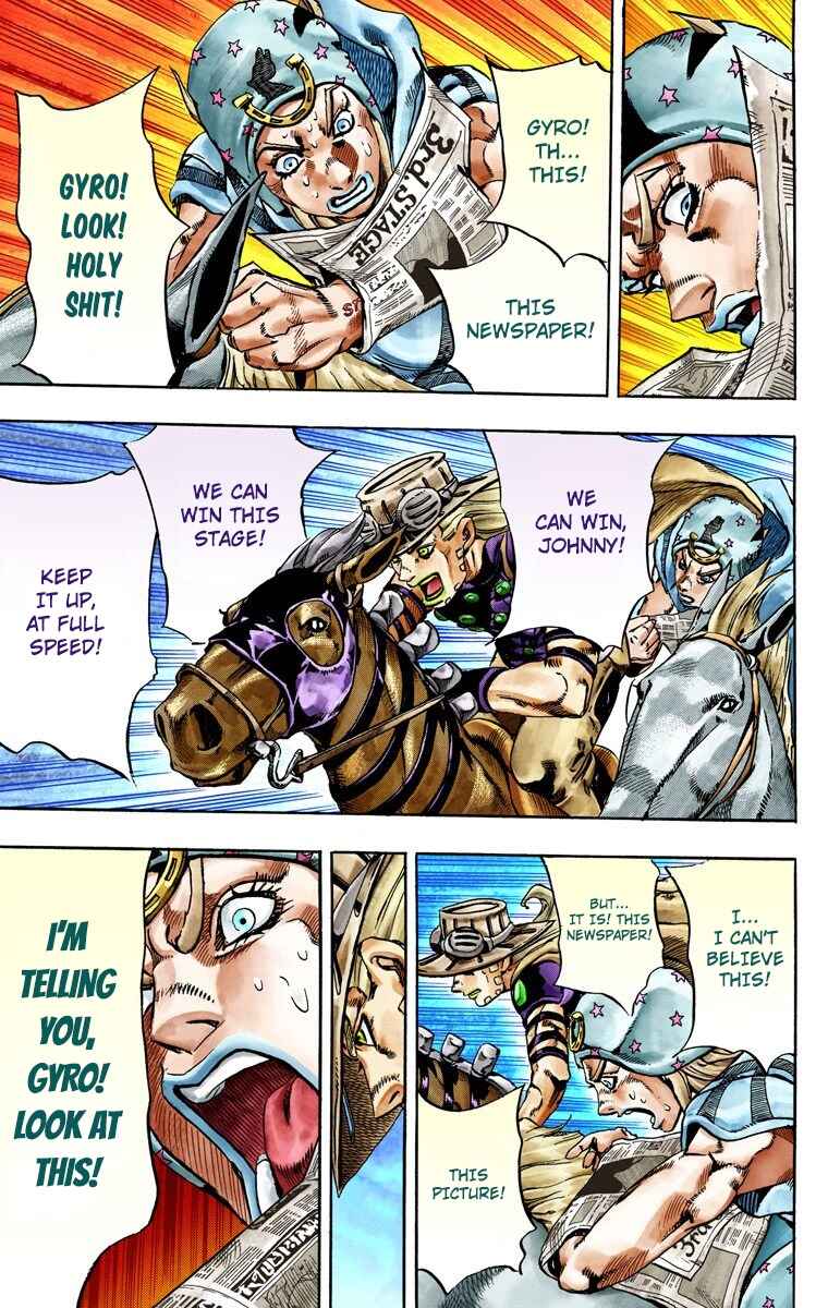 Page 8 Chapter 28 JoJos Bizarre Adventure, Part 7: Steel Ball Run (Official Colored)