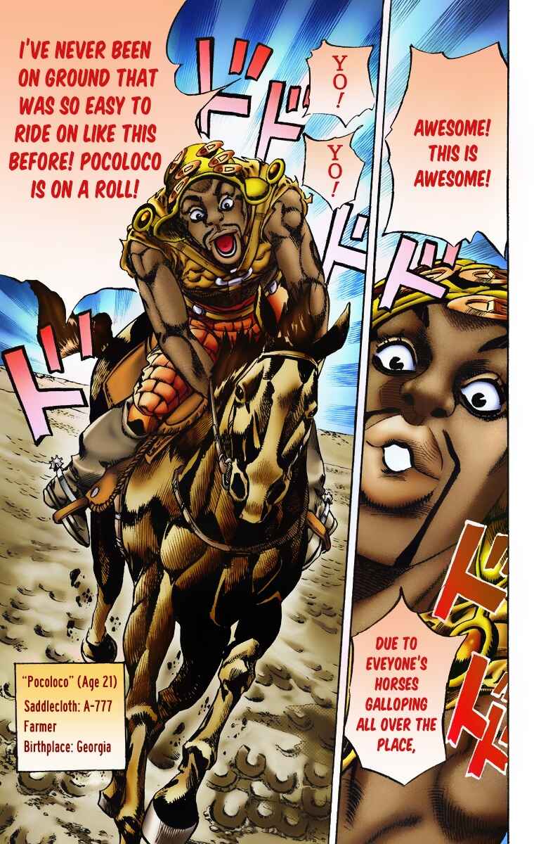 Page 25 Chapter 6 JoJos Bizarre Adventure, Part 7: Steel Ball Run (Official Colored)